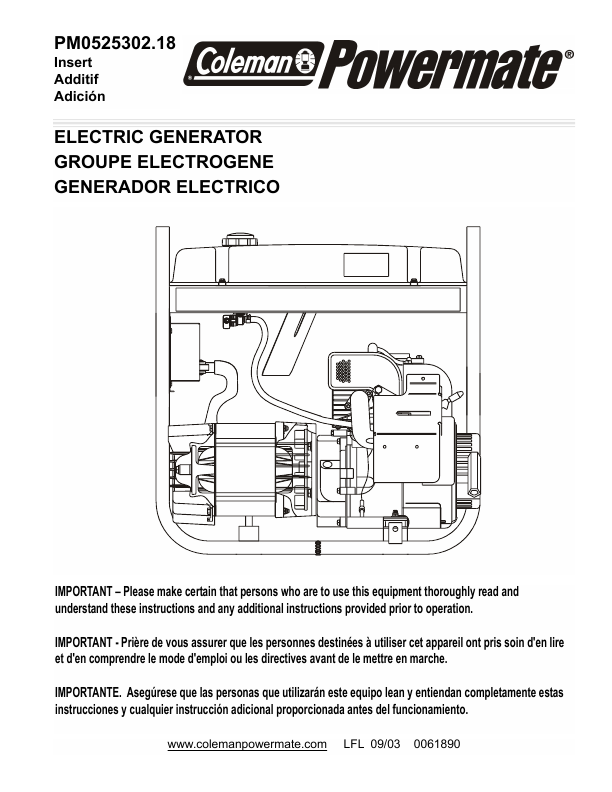 Ac generator repair trouble shoot generac honda coleman manual #1