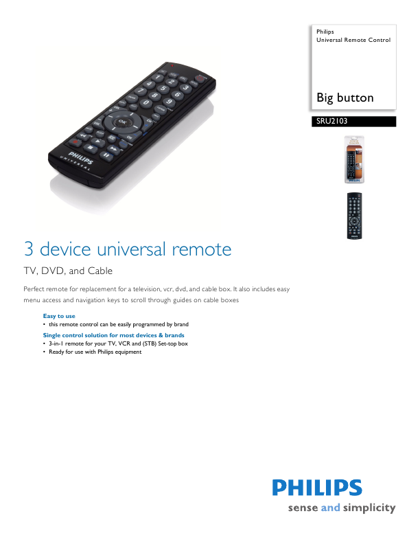 Philips Universal Remote