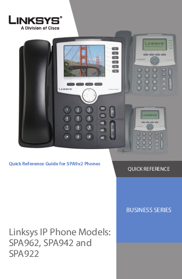 Linksys Ip Phone Spa941 User Manual