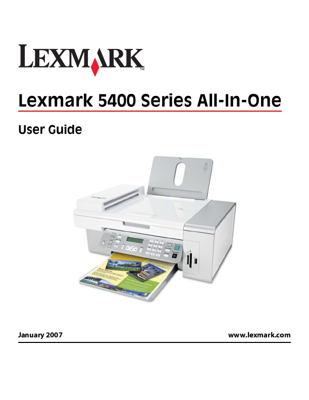 Lexmark 5400 Series Printer Driver - Free downloads and