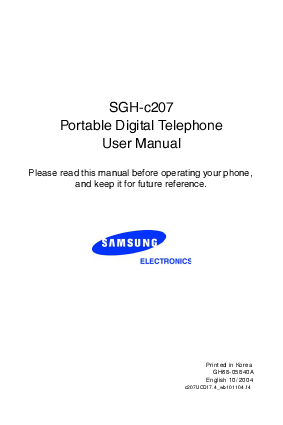 samsung r451c manual