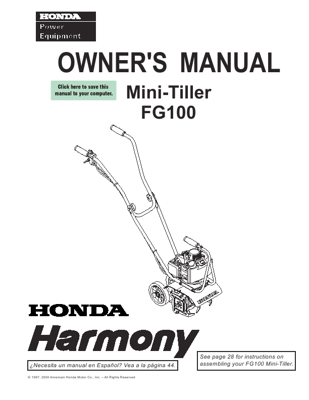 Automobile honda manual owner symbol #1