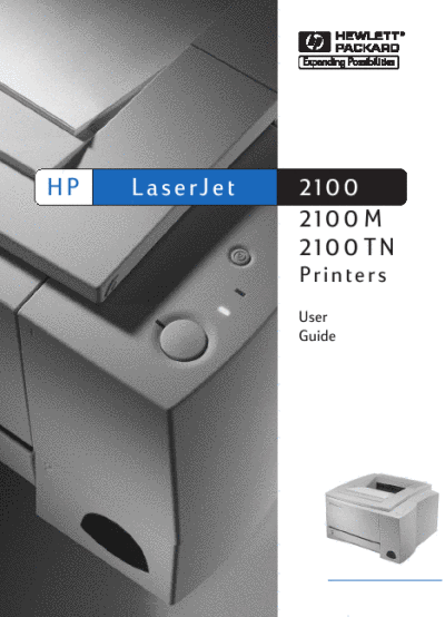 Hewlett-Packard LaserJet Printers User Guide | ManualsOnline.com