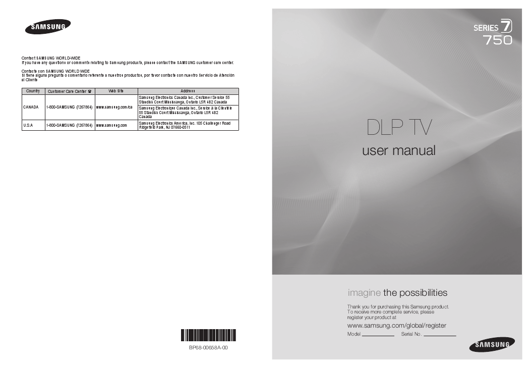 samsung dlp tv user guide