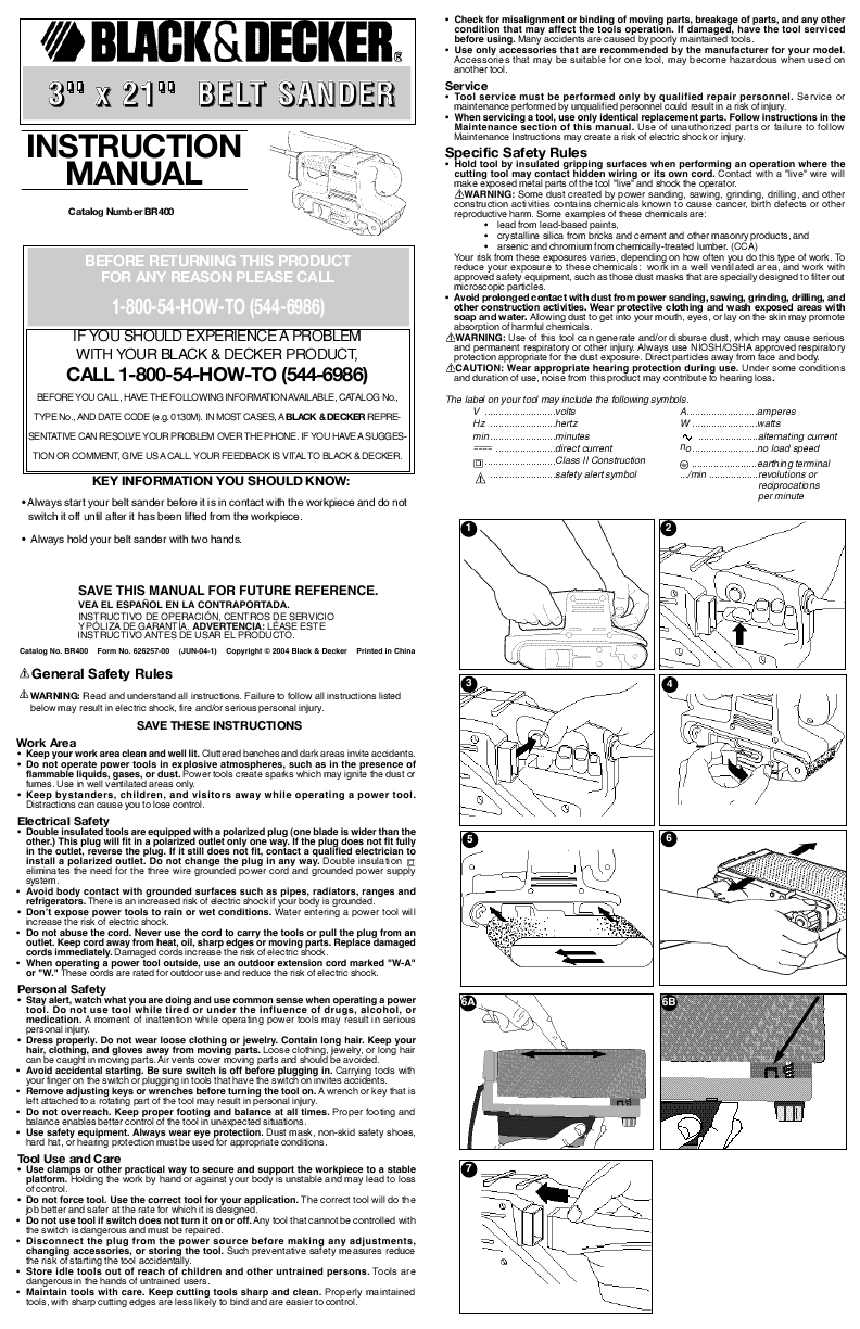 Black & Decker Instruction Manuals