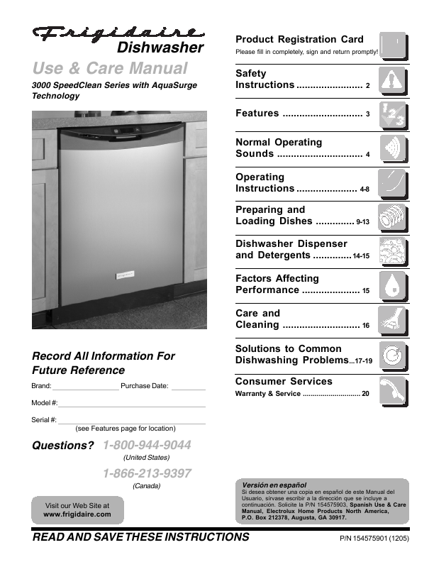 Frigidaire Gallery Stove Manual