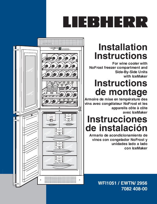 Liebherr 7082 Инструкция