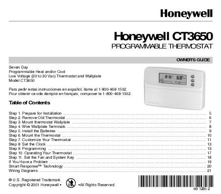 honeywell 32207626-002 rev a manual