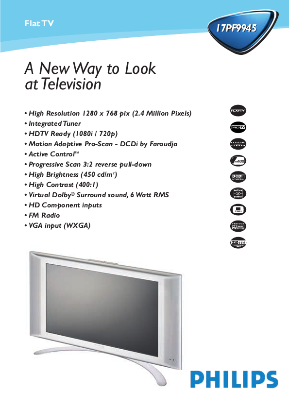 Manual For Philips Flat Tv