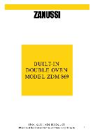 Zanussi Duo Built In Oven Manual