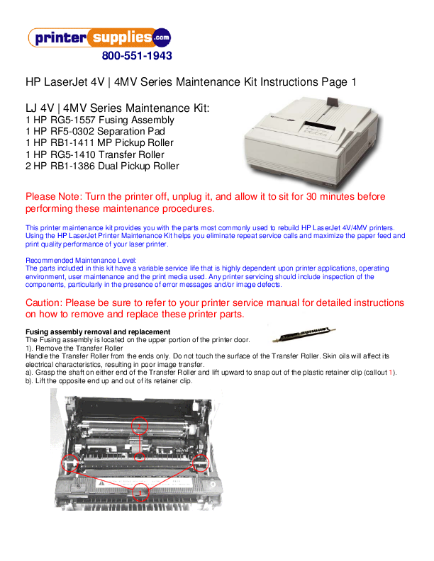 Hp Laserjet 1150 Service Manual