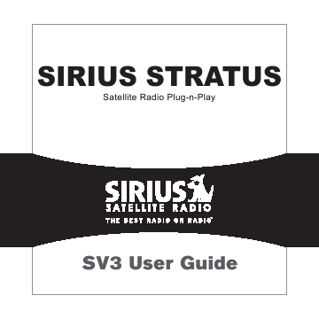 Stratus 6 Sirius. Sirius Satellite Radio