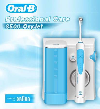 Braun Professional Care OxyJet Owner's Manual