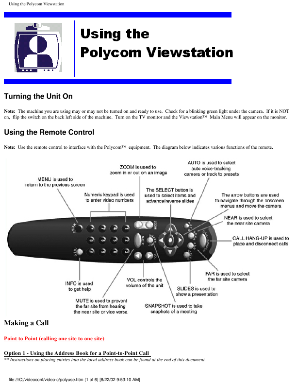 manual remote