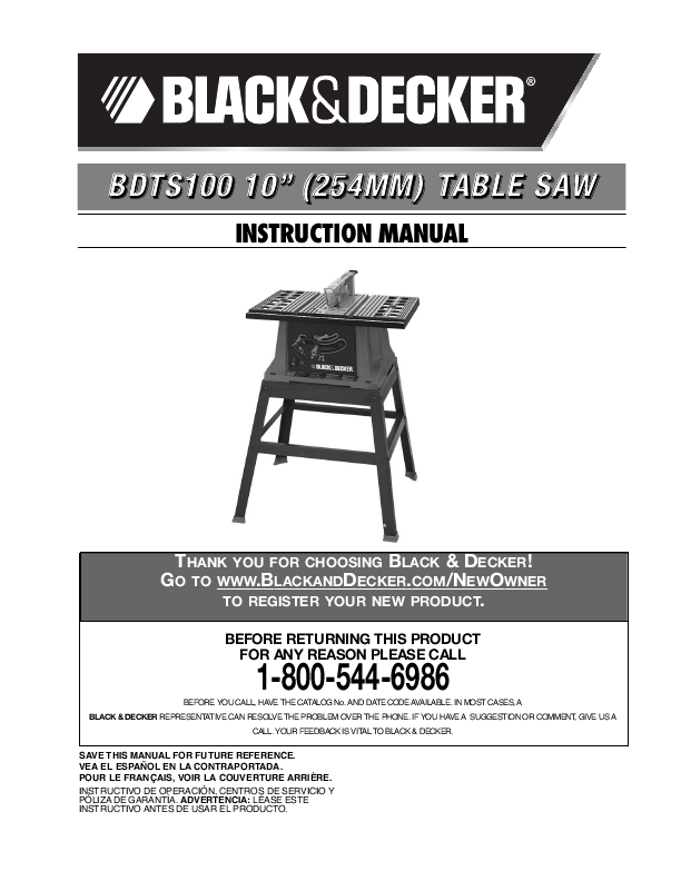 Black And Decker Zip Saw Manual