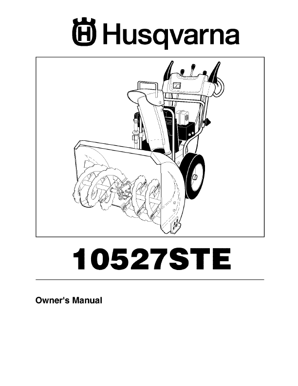 husqvarna snow blower replacement part