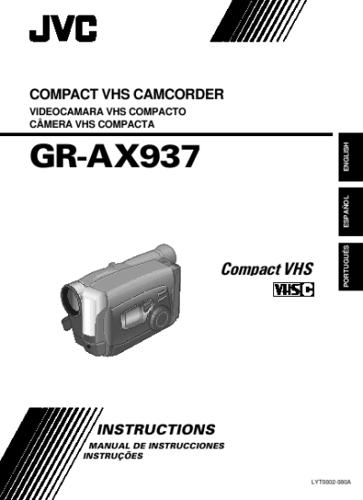 Cooking Appliances on Jvc Compact Vhs Camcorder Instructions   Manualsonline Com