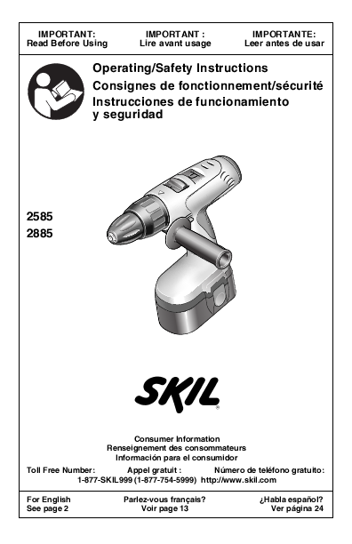 manual skil drill