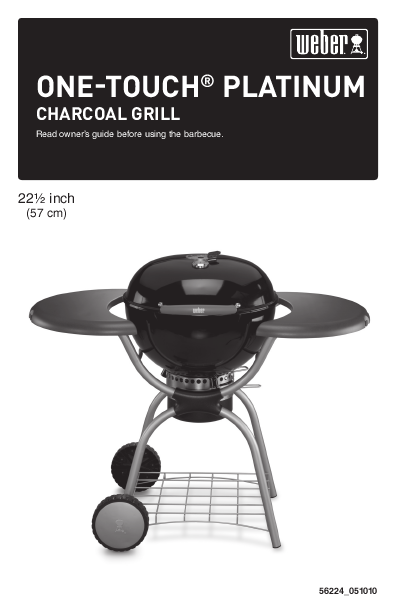 weber charcoal grill manual