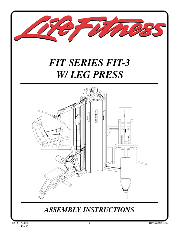 multi gym exercise chart. Life Fitness FIT 3 Multi Gym