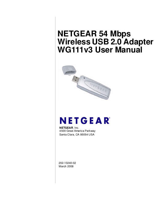 Additional NETGEAR WG111v3 office.manualsonline.com