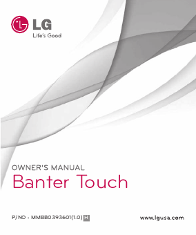 lg cell phones owners manual