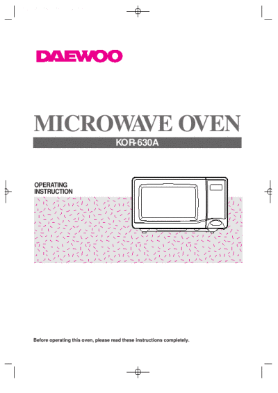 daewoo microwave