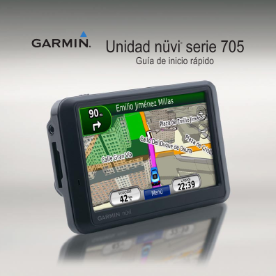 garmin 705 user manual