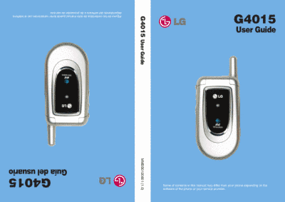 lg gr500 user manual