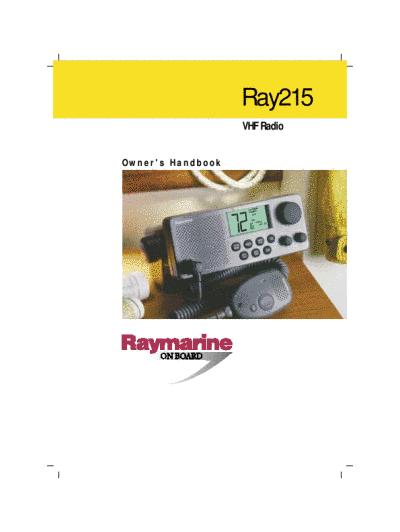 raymarine vhf