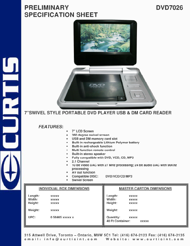 Curtis Mp3 Player Driver Download