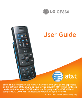 Lg 440 Phone User Guide Free Online Cell Phone User Manuals Download ...