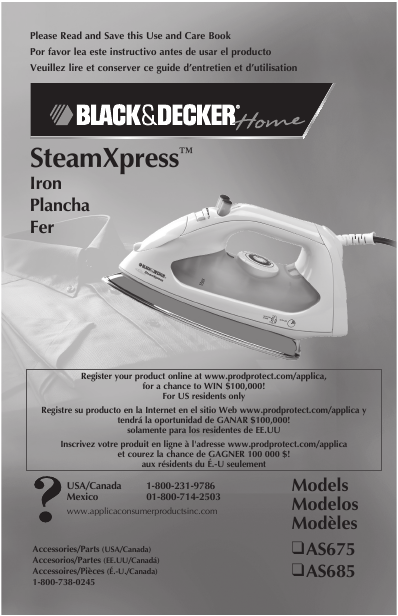 User manual Black & Decker GL653 (English - 12 pages)