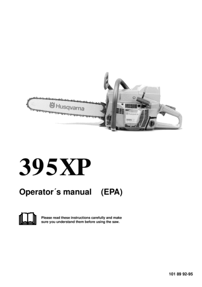 husqvarna chainsaw. Husqvarna Chain Saw Operator#39;s