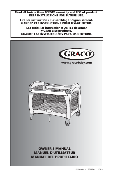 graco pack n play  instruction manual