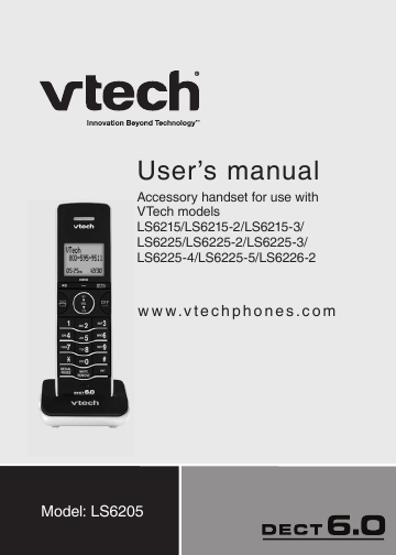 vtech cs5111 operating manual