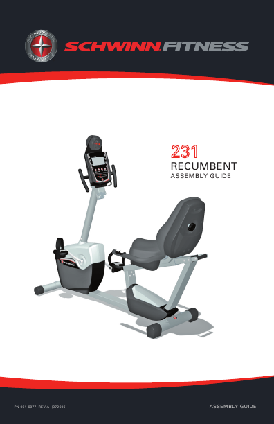 schwinn 205p recumbent bike