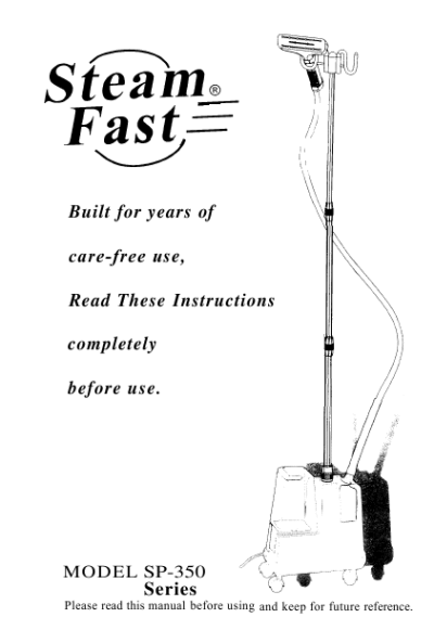 model sp-350 manual