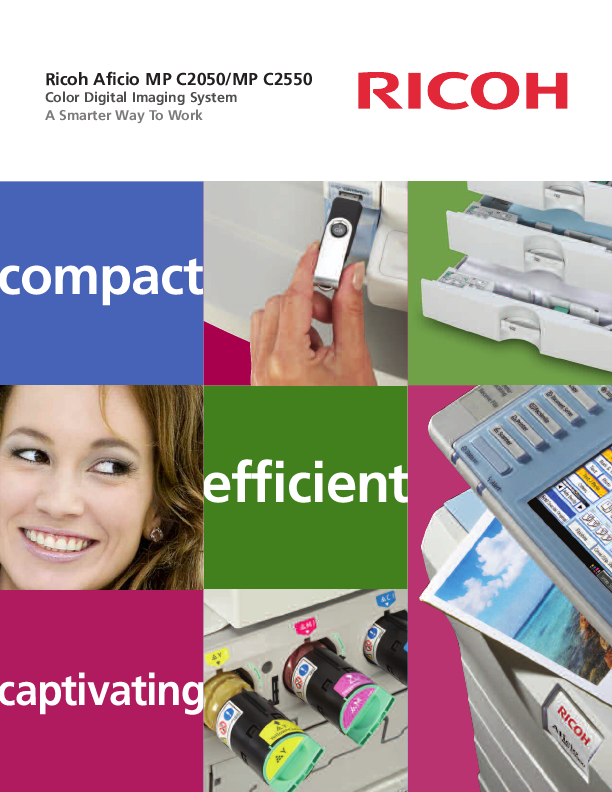 Ricoh Aficio MP C2050 All in One Printer Member Discussion(s): "Print fax 