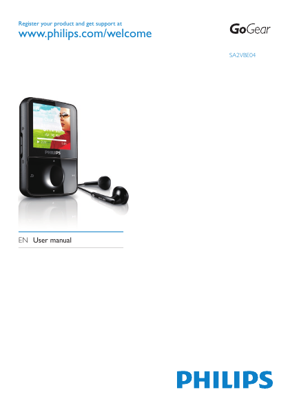 Philips  Player on Philips Mp3 Video Player Quick Start Guide   Manualsonline Com