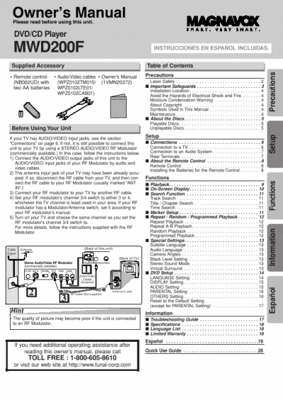 magnavox dvr instruction manual