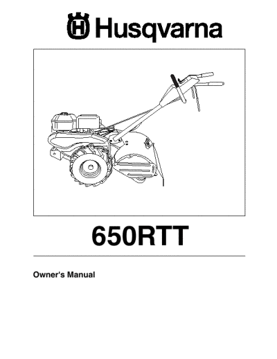 husqvarna tiller