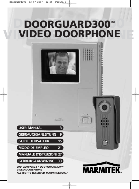 video doorphone manual