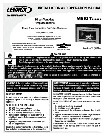 Baby Care Products Tooling  Singapore on Direct Vent Gas For Lennox International Inc Direct Vent Gas Furnace