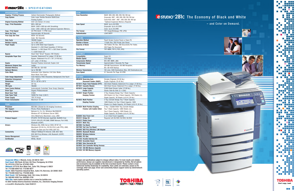 Toshiba E Studio 350 User Manual