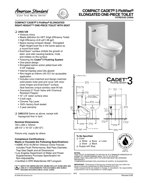 American Standard Compact