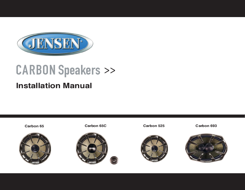 Jensen Car Speaker Installation Manual