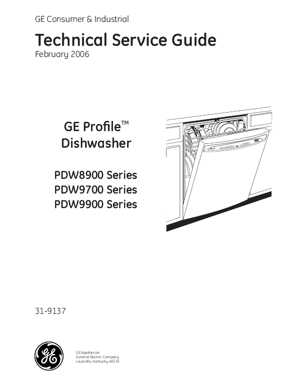 Ge Profile Dishwasher Operating Manual