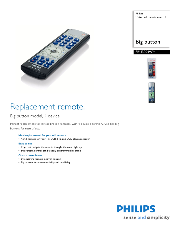 Program Magnavox Universal Remote Cl034