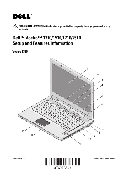 Dell Laptop User Manual | ManualsOnline.com